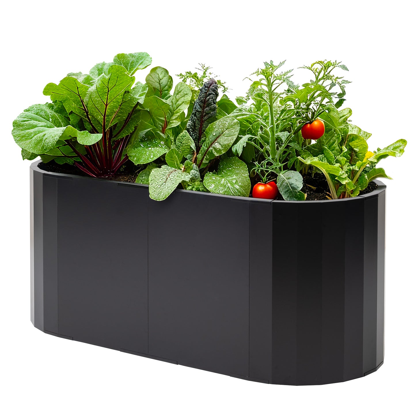 2-in-1 Modular Magnesium-Aluminum-Zinc Coated Steel Raised Garden Bed