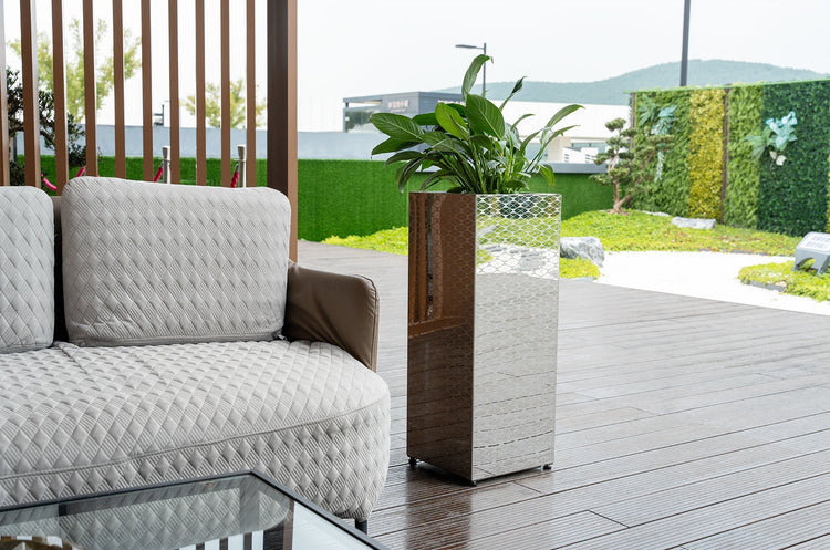 Luxury Stainless Steel Planter Series