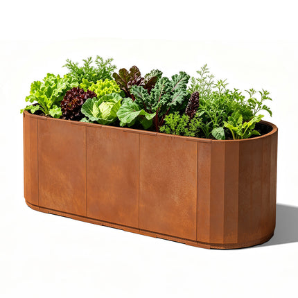 Corten Steel Raised Garden Bed