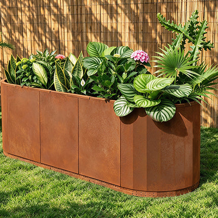Corten Steel Raised Garden Bed