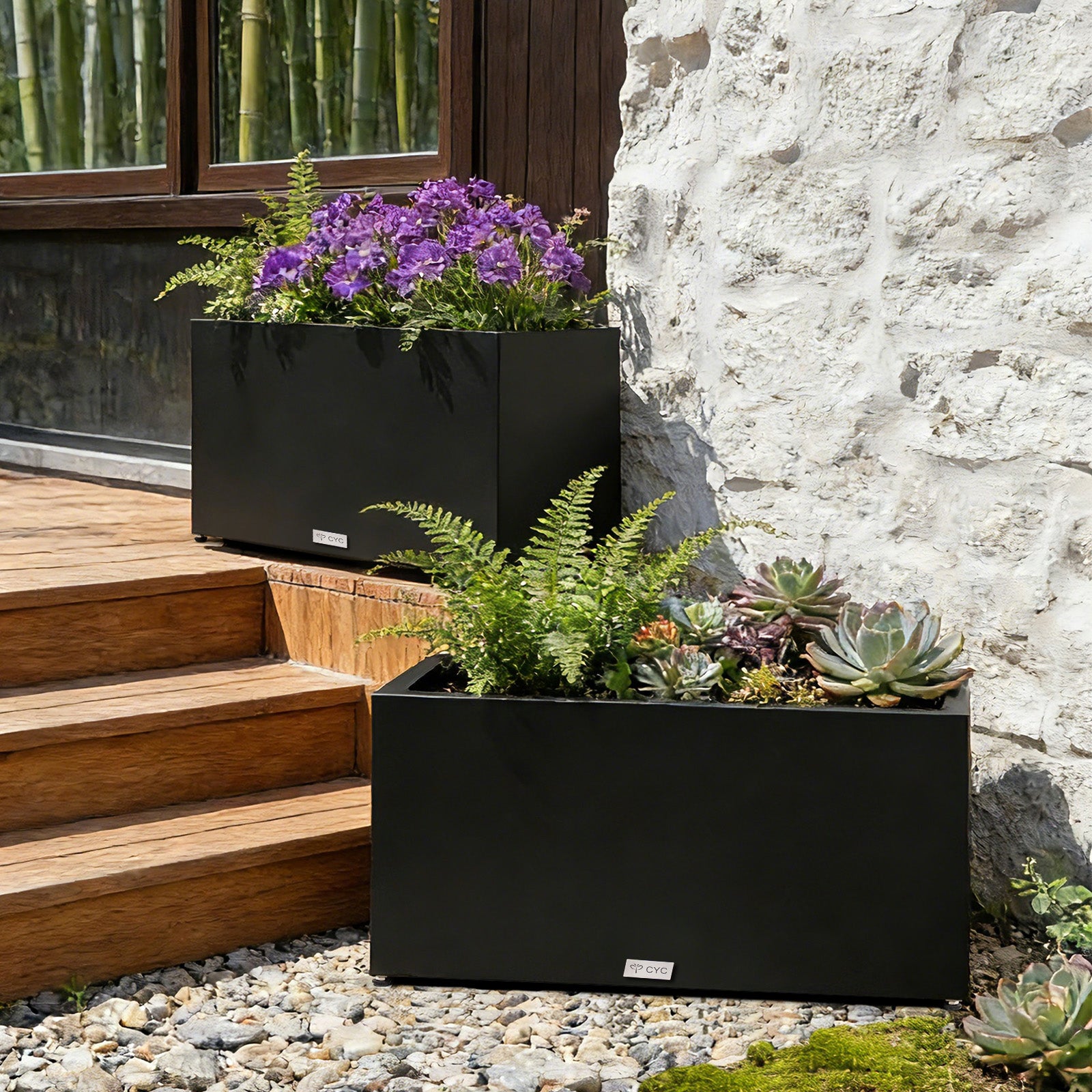 Large_Mg-Al-Zn_light_long_rectangular_planter_for_outdoor_landscape_design