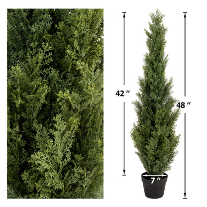 Tall Tapered Mg-Al-Zn Coated Steel Light Planter 30"H, No-Screw Quick Assembly