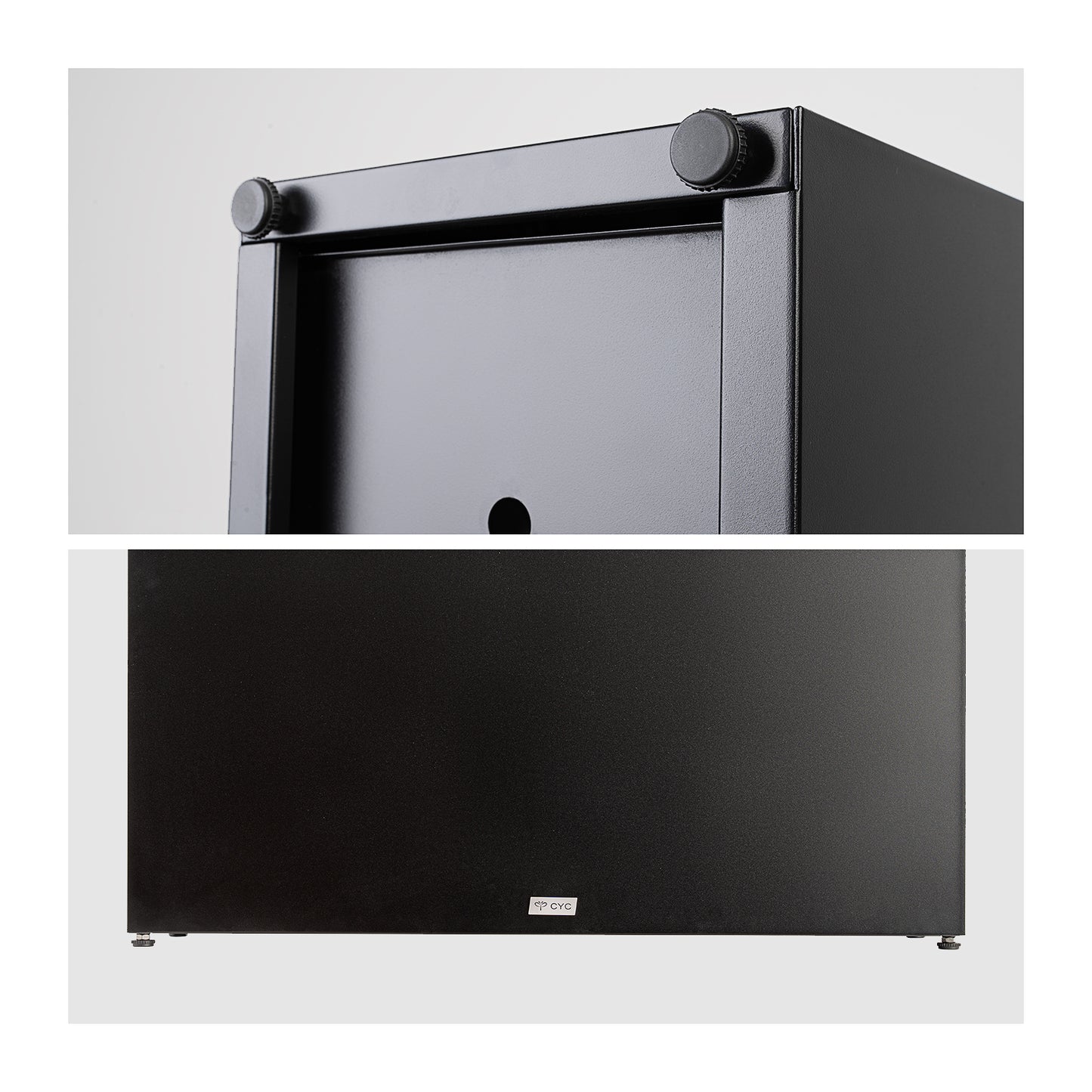 Large Black Metal Planter Box, 34"W x 30"H, No-Screw Quick Assembly