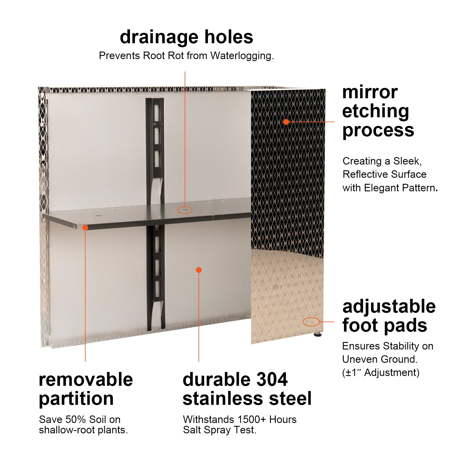features_diagram_of_the_tall_rectangular_mirrored_sliver_planter_box