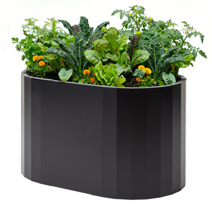 2-in-1 Modular Magnesium-Aluminum-Zinc Coated Steel Raised Garden Bed
