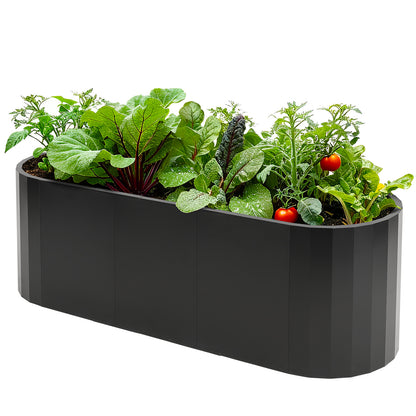 2-in-1 Modular Magnesium-Aluminum-Zinc Coated Steel Raised Garden Bed