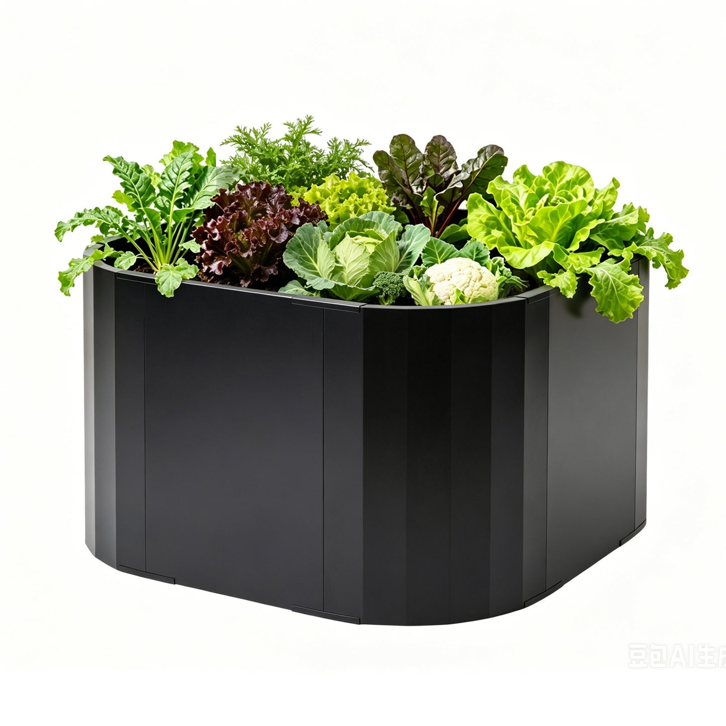2-in-1 Modular Magnesium-Aluminum-Zinc Coated Steel Raised Garden Bed