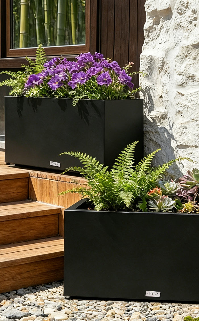two CYC advanced corrosion-resistant planter box 16" height 1